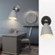 thumbnail image 2 of Laklulu 3PCS Lámpara de Pared Interior Moderna Jaula de Metal E27 Lámpara de Techo de Metal Diseño Macaron Gris, 2 of 5