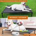 thumbnail image 3 of Cama para Perro Elevada,122×71×21cm Cama Elevada para Perro Grande con Malla Lavable y Transpirable,colchoneta Perro Grande extraíble para Uso Interior y Exterior, 3 of 8