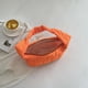 thumbnail image 2 of Bolsas de hombro para mujer Bolsa de compras de color sólido simple acolchado de tela (naranja) Hugtrwg Para Estrenar, 2 of 9