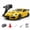 Yellow, variant on 1:43 Scale RC Drift Car, 2.4GHz Full Proportional Remote Control Car with Gyro, Multi-Function LED Lights, Smooth Drifting Performance for Adults