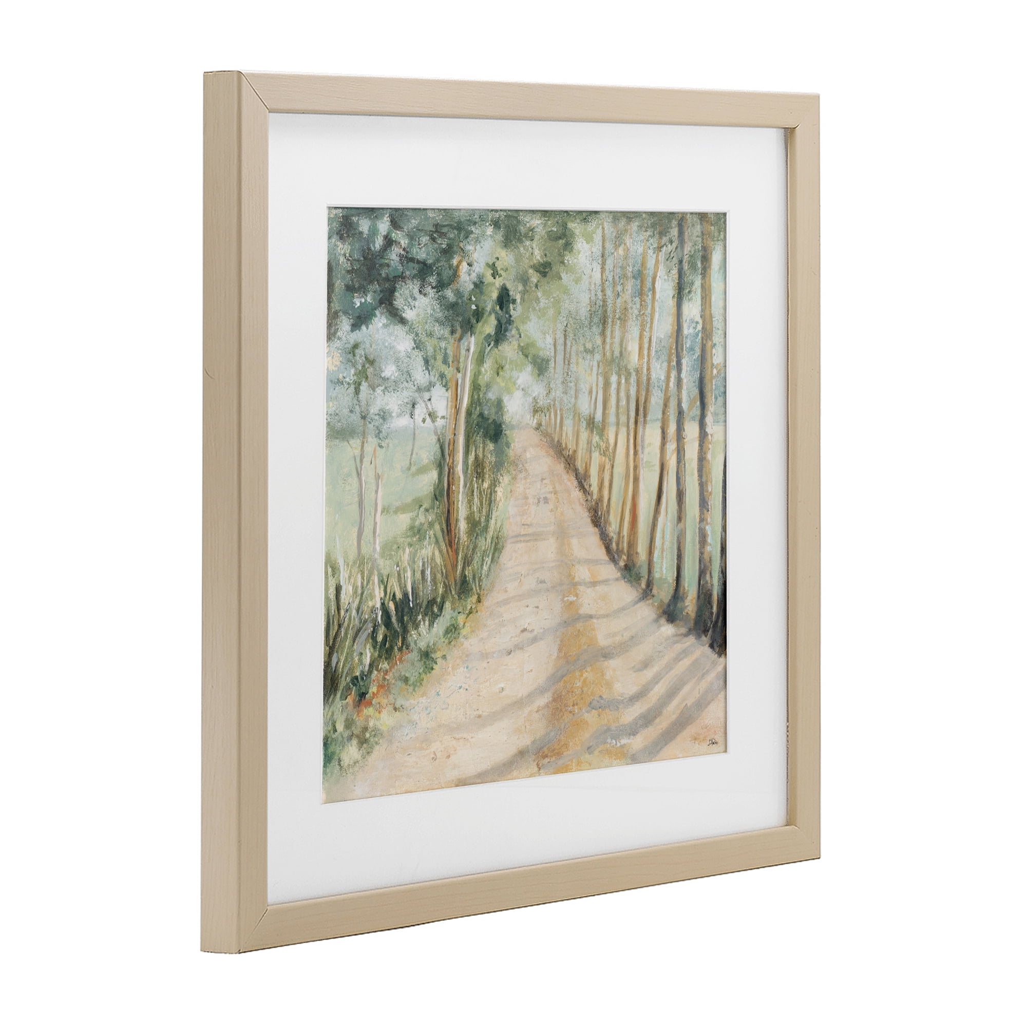 Stupell Industries Camino A Casa Pathway Birch Framed Print Under Glass, design by Patricia Pinto