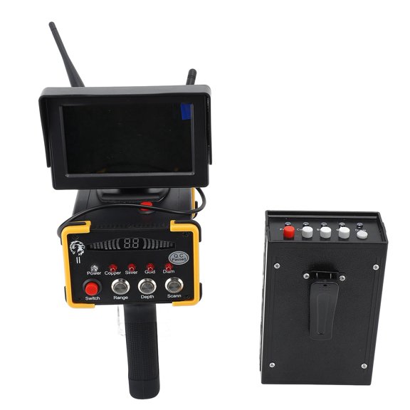 Potente Detector de Metales Modular Pinpointer Con Pantalla Grande Para de Búsqueda Remota