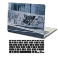 thumbnail image 1 of KSK KAISHEK Hard Shell Only Compatible 2016 - 2021 2022 2023 Release Newest MacBook Pro 13" Touch ID + Black Keyboard Cover Model: A1706 A1708 A1989 A2159 A2251 A2289 A2338 M1 Painting A 0390, 1 of 5