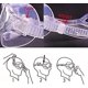 thumbnail image 3 of blueGafas de natación, Gafas de natación para Adultos antivaho, sin Fugas, visión Clara, protección UV, Antideslizantes, fácil Ajuste, faldón de plástico, 3 of 5