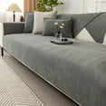 thumbnail image 3 of Bigersell Couch Cover - Sofa Cushion Covers - Soft Comfortable Throw Couch Cover Washable Sofa Cover Furniture Protector Lightweight Non-Slip Dark Gray, 3 of 5