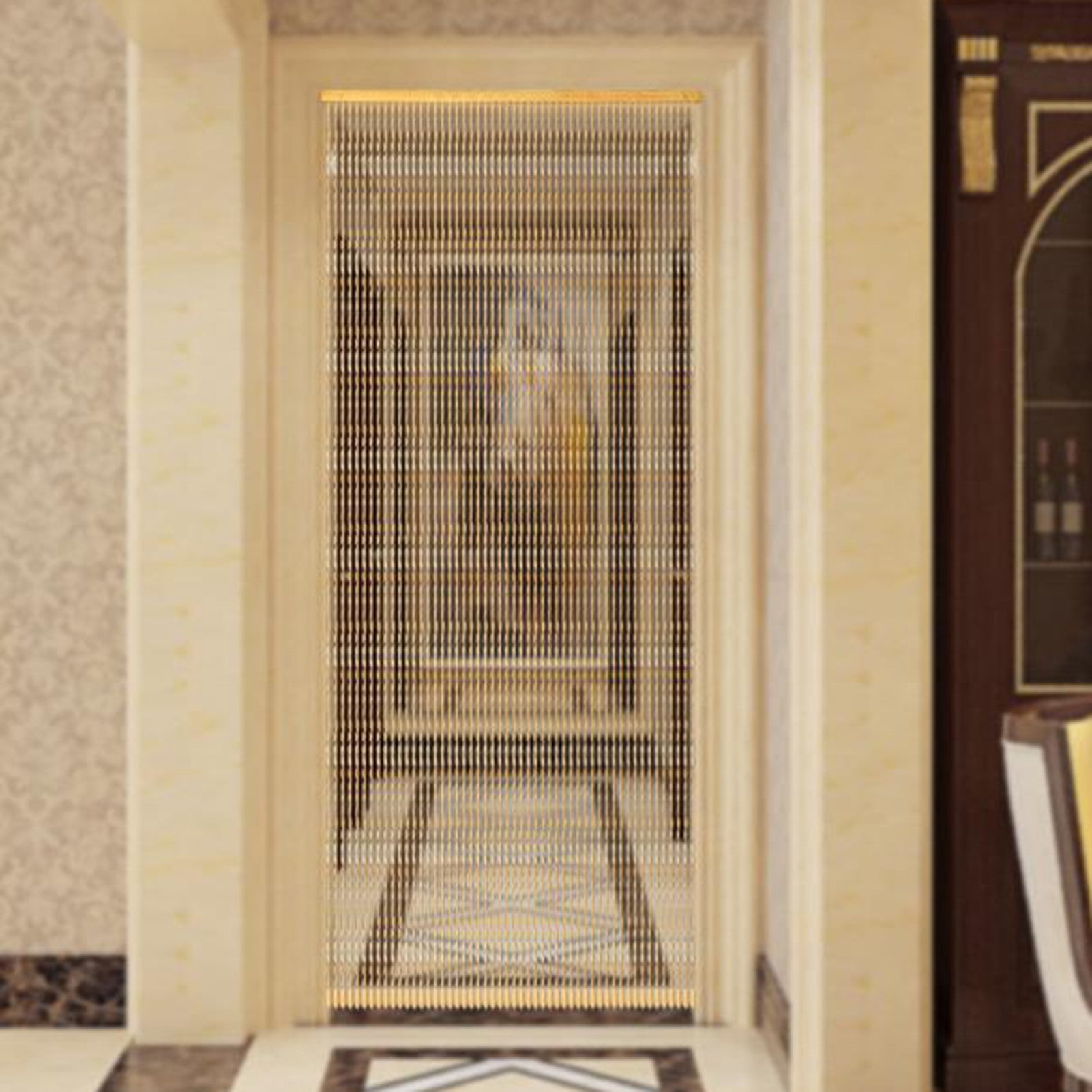 Door Curtain Beaded Curtain, Decorative Curtain String Curtain, Room Divider Curtain, Handmade Hanging Beaded Door Blinds, For Bedroom Living Room Balcony Door