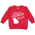 thumbnail image 2 of Inktastic Someone in Georgia Loves Me Toddler Sweatshirt, 2 of 4