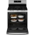 thumbnail image 3 of GE 30 Inch Freestanding Gas Smart Range with 5 Sealed Burners Stainless Steel GGF600AVSS, 3 of 6