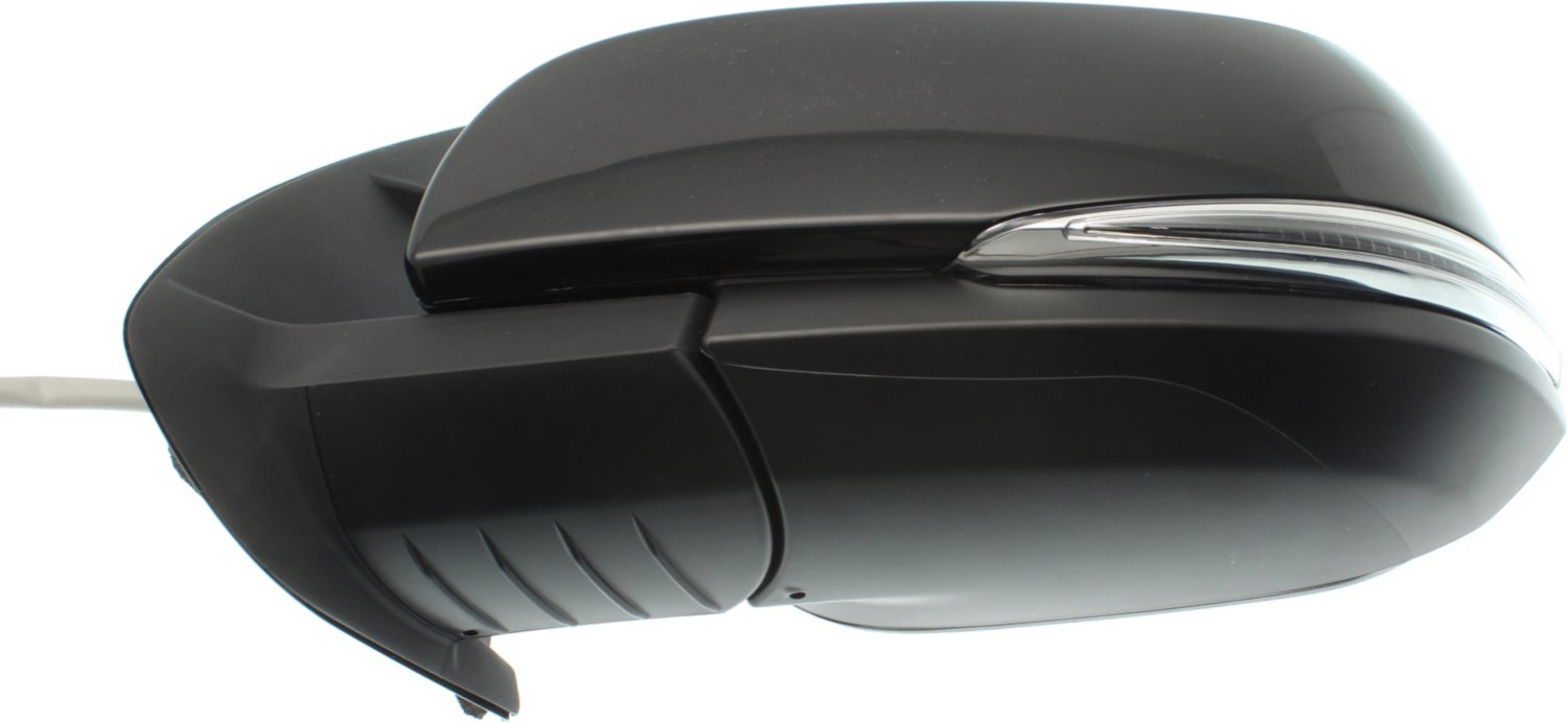 Mirror Compatible With 2016-2018 Toyota Tacoma Left Driver Side Heated In-housing Signal Light Paintable Kool-Vue