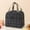 Navy, variant on Chic Insulated Lunch Bag Portable Bento Tote With Thermal Lining Large Capacity Food Storage Carrier For Office Work Commute Picnic And Everyday Meal Storage