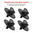 thumbnail image 3 of Thinsony 4 Pieces Carpet Clip Floor Mat Clamp Anti-skid Fastener Grips Accessory, 3 of 6