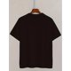 thumbnail image 2 of 1pc Men'S Casual Polyester T-Shirt with Geometric Gamer Heartbeat Design, Crew Neck, Slight Stretch Knit Fabric, Regular Fit for Streetwear and Fitness, 2 of 4