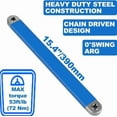 thumbnail image 3 of 1 Set Ratchet Extension Wrench, Includes 1/2", 1/4", and 3/8" Sockets, Multi-purpose Tool for Tight Space Mechanic Jobs, 3 of 9