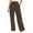 #_002Coffee, variant on Womens Pants Straight Leg Cozy Drawstring Waist Dressy Pants Casual Baggy Trousers with Pockets Camel 2XL