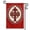 C, variant on XaaKee Garden Flags, Divine Savior Emblem Halo Rays Garden Flag, Double-Sided High-Quality White Linen Spring Garden Flag, Sacred Devotional Banner, 12x18Inch