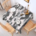 thumbnail image 2 of Camouflage Square Tablecloth 42x42in(107x107cm) – Waterproof Polyester Printed Table Cover, Wrinkle Resistant & Washable for Kitchen Dining Picnic Party Decor, 2 of 6