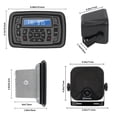 thumbnail image 4 of Sistema Bluetooth de radio y altavoces marinos Herdio +Waterproo, 4 of 7