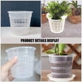 thumbnail image 1 of OULII 6Ud Contenedores Plásticos Para Plantas Con Agujeros Que Facilitan Aireación Y, 1 of 7