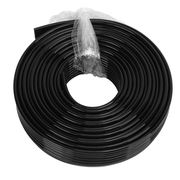 Tubo de tinta Bling Bling Tubo UV manguera flexible 3x2 mm 8 filas 3 metros negro