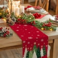 thumbnail image 2 of Camino de mesa GEEORY Christmas GT150-120 33 x 305 cm rojo, 2 of 9