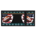 thumbnail image 4 of Chririnla American Football Geometric Trifold Card Wallet, Polyester Kids Trifold Wallet for Outdoor, Slim Compact Little Boys Wallet, 4 of 6