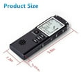 thumbnail image 6 of 16GB Digital Voice Activated Recorder for Lectures, 12Hours Sound Audio Recorder Spy Dictaphone Recording Device with Playback, Microphone, Earphone, Phone Cable,etc, 6 of 10