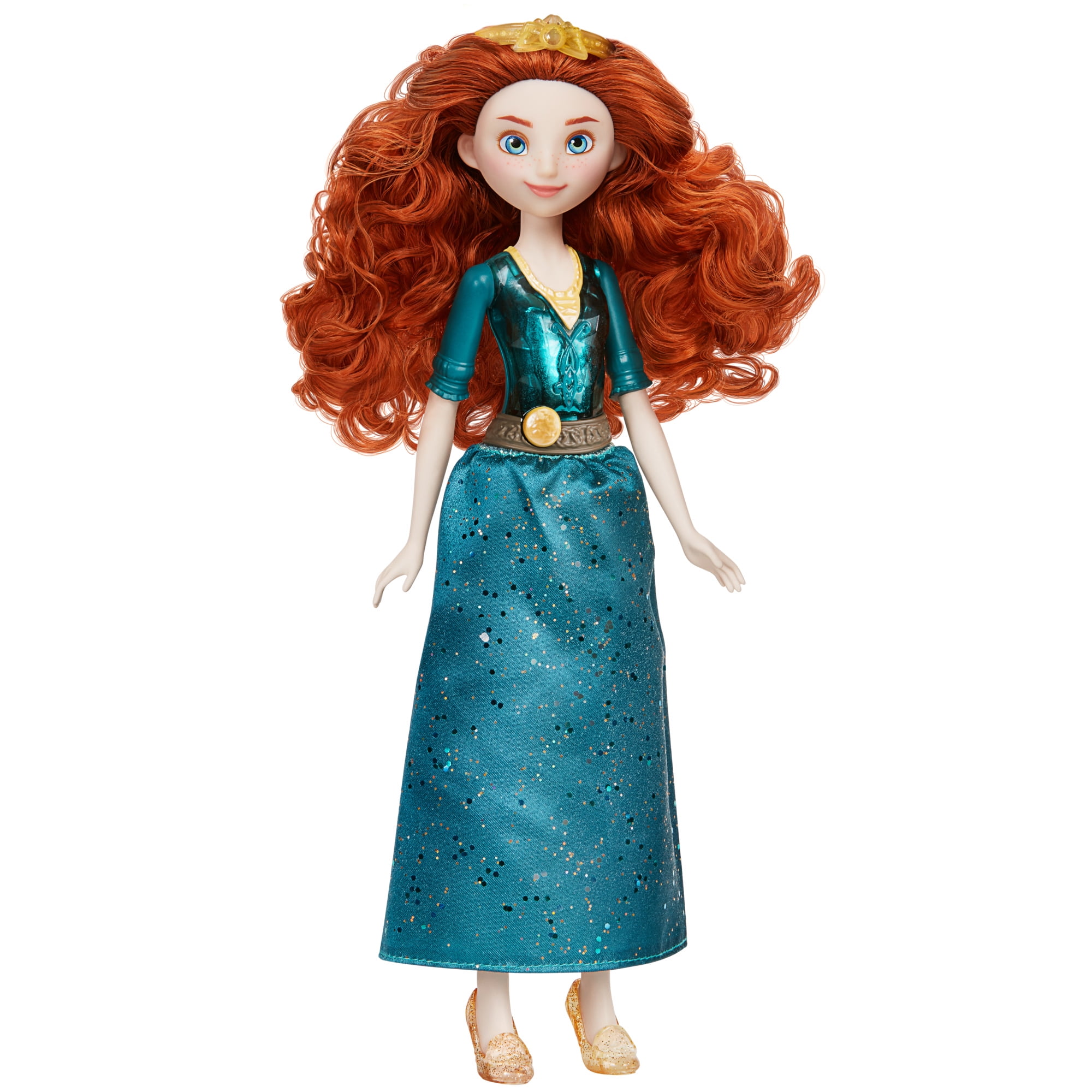 Disney Princess 6 mini poupée Pack Ariel Aurora Rapunzel Merida Cinderella & Belle 