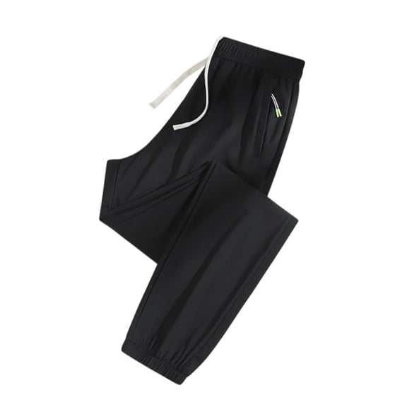 Stretch Active Pants Women,Ultra Stretch Elastic Waist Quick Dry Breathable Casual Comfy Fit Pant,Seniors,Over 50 Black S