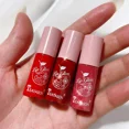 thumbnail image 3 of Heallor-minibrillo de labios de terciopelo hidratante, aceite de larga duración, Pintalabios Sexy, tinte rojo, Pintalabios líquido brillante, maquillaje cosmético M, 3 of 5