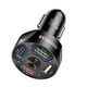 thumbnail image 2 of Speravity de coche USB Teléfono multipuerto Carga rápida Adaptador de encendedor Divisor de extensión RV Camión Conductor Electrónica Paneles de instrumentos para automóviles Negro Speravity VI015278-01B, 2 of 6