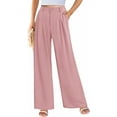 thumbnail image 2 of PRETTYGARDEN Women's Wide Leg Suit Pants Loose Fit High Elastic Waisted Business Casual Long Trousers Pant, 2 of 6