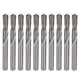 thumbnail image 1 of Broca helicoidal de acero de tungsteno NikouMX 10 piezas Brocas de enrutador CNC, 1 of 8