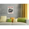 thumbnail image 4 of 1954 Grand Prix Bern Switzerland - Vintage Car Racing Poster by Carlo Demand - Fine Art Rolled Canvas Print 11in x 14in, 4 of 4