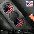 thumbnail image 2 of Thirstystone "US Flag" Single Absorbent Stone Car Coaster, 2 of 7