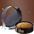 thumbnail image 3 of CNKOO Leakproof Pan set  Kitchen Tools Bakeware Baking Pans Cake mold Nonstick Leakproof (7”) Cake Pan Bakeware Cheesecake Pan, 3 of 8