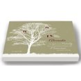 thumbnail image 1 of MuralMax Personalized Canvas Family Tree - Memories To Treasure Inspirational Quote, His & Hers Anniversary Wall Decor - Romantic Gifts For Milestone Occasions - Colors - Khaki - Size - 10x8, 1 of 7