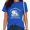 B-Blue, variant on UNISHE Women's Life Is About Choosing Frog Graphic Tee Sarcastic Existential Nihilist Shirt for Daily Outfit Black, S