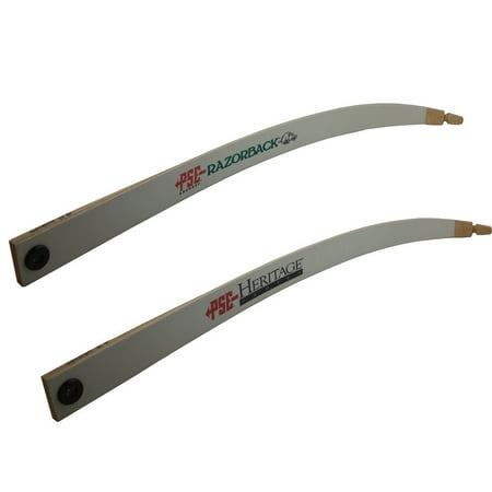 Recurve Bow Limbs - PSE Heritage Series Repalcement Razorback Limbs Pair 54