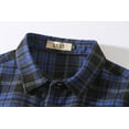 thumbnail image 3 of SSLR Flannel Shirts for Women Long Sleeve Button Down Shirts Plaid Lightweight Casual, 3 of 8