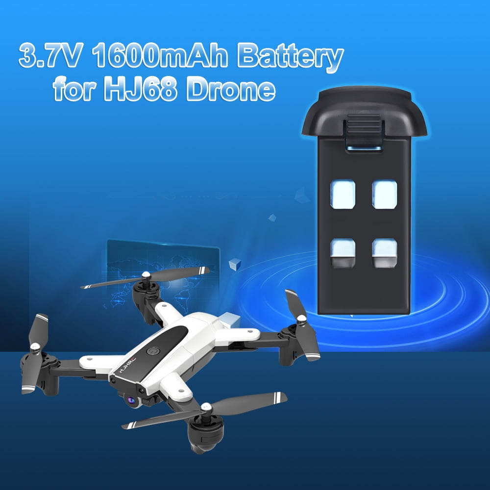 3.7V 1600mAh Battery for HJ68 RC Drone High Capacity Safe to Use