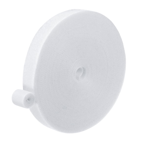 Uxcell 1-Roll Garden Plant Tape, 33 ft x 0.6 in Garden Hook and Loop Plant Ties for Plants/Vines, White