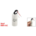 thumbnail image 2 of 4X 2-Wired Cord 30uF 450VAC 50/60Hz CBB60 Motor Start Run Capacitor, 2 of 2