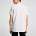 thumbnail image 3 of RRMuAzgs Boys Short Sleeve Shirts Button Down Casual Tops with Two Pockets Lightweight Summer Shirts for 5-15 Years, 3 of 7