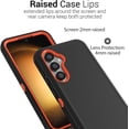 thumbnail image 5 of CoverON For Samsung Galaxy S24 FE Case, Military Grade Heavy Duty Full Body Rugged Phone Cover, Black, 5 of 8