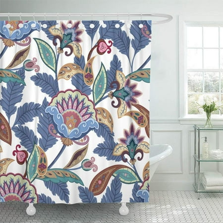 Pknmt Pink Persian Flowers Paisley Pattern Floral Ornamental