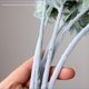 thumbnail image 4 of 5 uds flores de cardo artificiales espray falso Eryngium ramo de acebo de mar de imitación plantas de tacto Real, 4 of 7