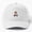 White, variant on Gordon Cole Baseball Hat, Character Fan Statement Graphic Design, Classic Everyday Cap
