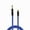 Blue, variant on Coluber Cable - 1/4" TS Male to RCA Male - Pro 3-Pin Microphone Connector