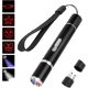 thumbnail image 2 of Puntero para gatos, juguete interactivo LED para gatos, función 7 en 1 (linterna + 5 patrones ajustables + luz UV), juguete luminoso LED rojo recargable por USB para herramienta de entrenamiento par, 2 of 5