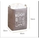 thumbnail image 3 of Cesto de ropa sucia grande, cesto de ropa plegable de 75 l, cesto de ropa con cordón, bolsa para ropa sucia, ropa sucia de viaje, para llevar a casa y para la colada., 3 of 5
